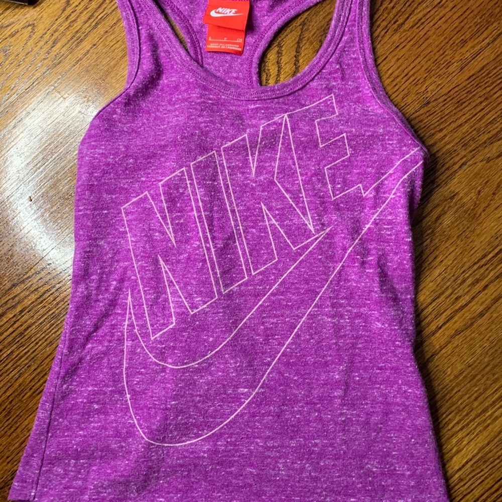 Pink nike top